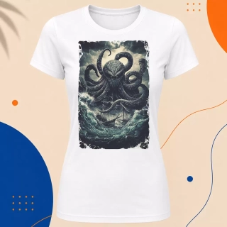 Dámské tričko - Kraken - Volání mořské bestie